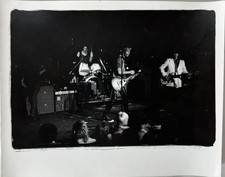 Vintage Punk Rock Band Live Concert Original B&W Photograph 1970s 1980s picture