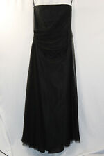Vera Wang Black Strapless Evening Gown SZ 10  picture