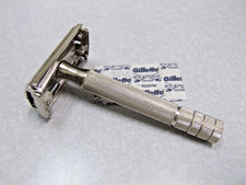 Vintage 1948-49 Gillette Super Speed TTO Double Edge DE Safety Razor NICE CLEAN picture