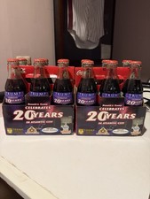 Coca-Cola Classic 2 6-Pack Glass Bottle Carrier Trump 20 Years Atlantic City picture