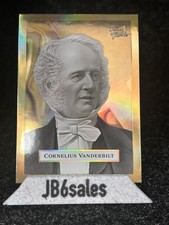 Pieces of the Past Historical Premium #35 Cornelius Vanderbilt Gold Parallel picture