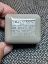 Original (NOS) 2012A Western Electric Princess Phone LIGHT TRANSFORMER - Tested picture