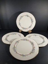 VTG Lenox Belvidere Bone China 4 Salad Plates 8.25” Made USA Excellent picture