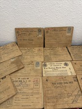 Vintage WWII War Ration Books Lot of 14 – With Stamps – 1940s picture