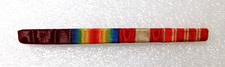 ORIGINAL  WW1 U.S. NAVY 4 PLACE RIBBON BAR WITH ITALIAN ORDER OF THE CROWN picture