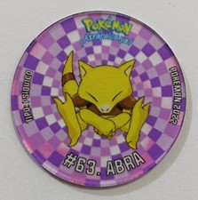 TAZO POKEMON Acrylic #063 ABRA 2022 Kanto PERU South America Pogs Flips picture