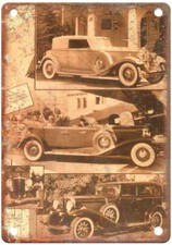 1932 Packard Vintage Automobile Ad Retro Look Reproduction Metal Sign A3148 picture
