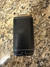 Cigar Case - Bear Sterns Black Leather picture
