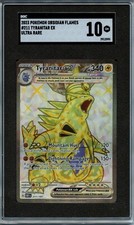 2023 Pokemon Tyranitar EX Ultra Rare SGC 10 picture