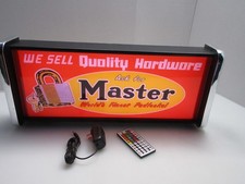 We Sell Master Locks LED Display lighted sign lightbox Wall hanging Light picture