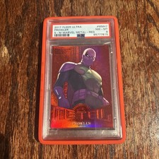 2017 Fleer Ultra Prowler #MM47 Marvel Metal RED PMG 14/99  ***PSA 8 *** picture