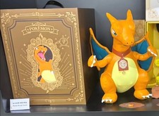 Pokemon Rare Charizard Leather Plush 30th Anniversary Korea Exclusive Limited picture