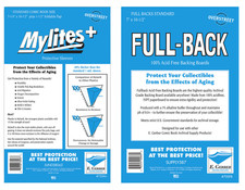 50 E Gerber Mylites+ 1.42 Mil Mylar Bags & 50 Standard Full Back Boards picture