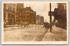 Fannin Street Houston Texas TX Palace Dye Works c1908 Real Photo RPPC picture