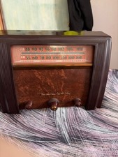 Bendix Bakelite 1949 AM/FM Tube Superheterodyne Radio Model 75P6U Vintage picture