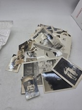 Lot Of 100+ Black And White And Sepia Photographs of People & Places 1918-1950 picture