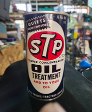 Early 60's STP Vintage Super Concentrated Oil Treatment 16 fl oz picture
