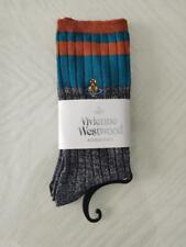 Vivienne Westwood Mid-Calf socks Cotton -Glitter Stripes- Gray picture