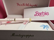 Montegrappa Barbie The Movie Icon Ballpoint Pen Yellow Gold Pink ISZEBBAS_1 New picture