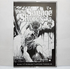 These Savage Shores #1 Black & White Edition 2019 Vault picture