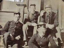 1897 University of Nevada Reno Cadets Named Jameson Arnot Original Photo Dated  picture