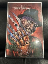 Freddy vs Jason Birth of a Slasher #1 SIGNED Tyler Kirkham SDCC W/COA NM LE 100 picture