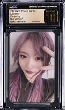 2025 IVE EMPATHY PHOTOCARDS ME VERSION LEESEO CGC 10 PRISTINE picture