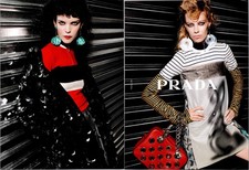 2015 • PRADA 2 Page Print Ad • Fashion 2000s Style GA.28 picture