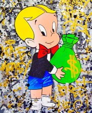 RICHIE RICH, CASPER, WENDY, SPOOKY and ?? in this lot of 5 Harvey comic books picture