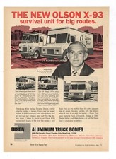 1972 Olson Truck Bodies Ad: Vans for Butterkrust Bakeries, Lakeland, Florida picture
