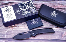 EMP EDC Relative Blackout, Black CPM-20CV, Black Titanium Handle Scales, SN #010 picture
