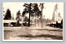 Vancouver WA Cantonment Barracks No. 15 Street RPPC Antique Postcard picture