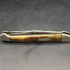 Vintage Case XX 1974 6 Dot 62109X Smooth Bone Baby Copperhead Pocket Knife Nice picture