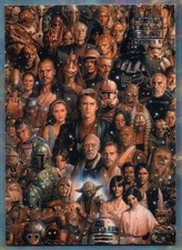 2010 Topps Star Wars Galaxy Series 5 BASE Trading Card #120 / CHECKLIST picture