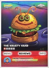 2025 Topps Chrome SpongeBob SquarePants Kelp Reviews Red /5 #BB-18 picture