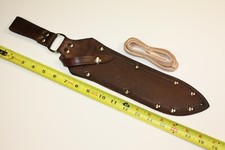 Custom THICK Leather { COLD STEEL-TRAILMASTER } universal sheath-USA picture