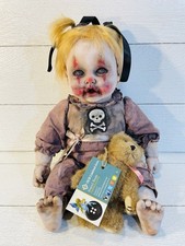 Zombie Clown Baby Girl Doll Halloween Prop Realistic Heavy Creepy Possessed picture