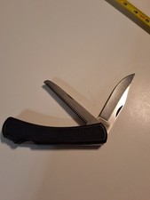 VINTAGE CAMILLUS 892 PROMASTER DOUBLE LOCKBACK KNIFE SAW R-3 PATENTED VARIANT picture