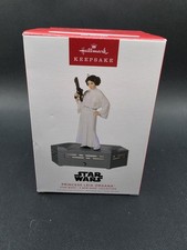 2022 Star Wars Princess Leia Organa Storyteller Hallmark Christmas Ornament picture