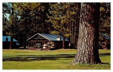 Blairsden CA postcard COTTAGE ALONG THE GOLF COURSE s/06 AQ2908 picture