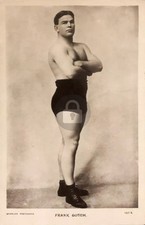 World Heavyweight Champ Wrestler Frank Gotch c1907 RPPC Photo Postcard COPY picture