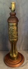 Trench Art Lamp  World War I picture