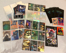 LOT OF DARK KNIGHT SKYDISC #SD1, 1995 BATMAN FOREVER CARD SET & MERCH, AND MORE picture
