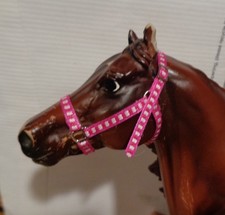   Custom Breyer Traditional Model Horse Halter A Lead Sets. Multi Colors picture