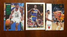 Scottie Pippen Chicago Bulls Dominique Wilkins Boston Celtics Manute Bol Warrior picture