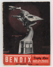 1939 Bendix Trophy Race Program, 12x9