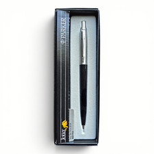 Vintage Parker Jotter Black Parker Logo Top 1990's NEW picture