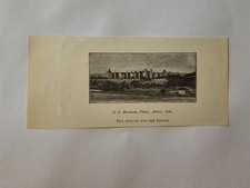 The Asylum for the Insane 1886 1900 Ohio Krehbiel Print Picture picture