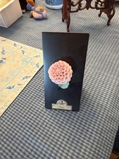 Lladro FloLladro Flores 5180 Dahlia res 5180 Dahlia Pink Porcelain Flower Plaque picture
