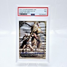 2022 Warhammer 40k Emperor Talons Valerian Aleya 79 PSA 7 Dark Galaxy Adamantium picture